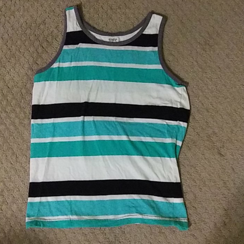 Men's Blue Gear like-new cotton tank
